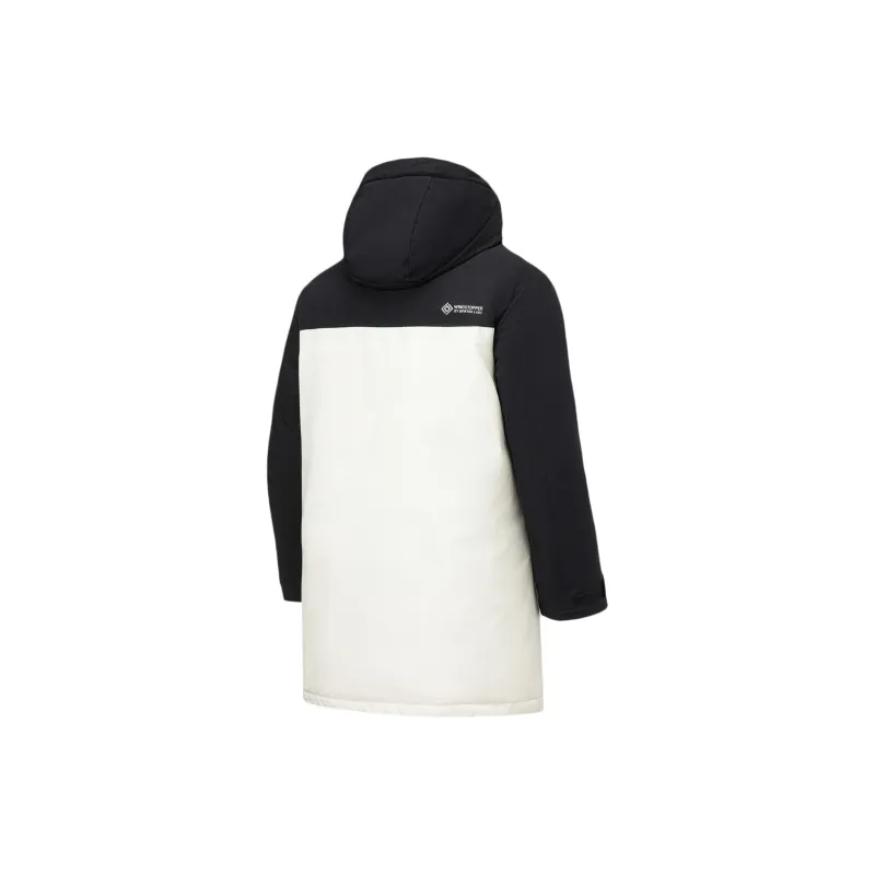 LiNing Fondue Down Series Down Jacket Men's Vanilla White/Black-1
