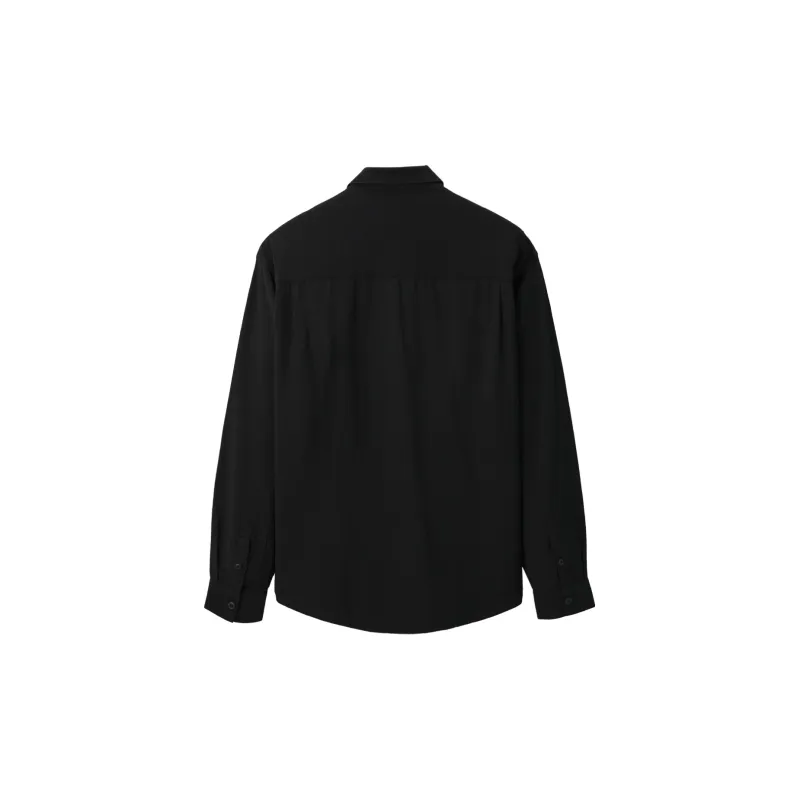 HLA Shirts Men Black Trim 02-1
