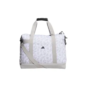 Adidas Polyester Clothing Bag, Tote Bag, Shopping Bag, Shoulder Bag, Crossbody Bag, Handbag Regular Unisex White & Gray