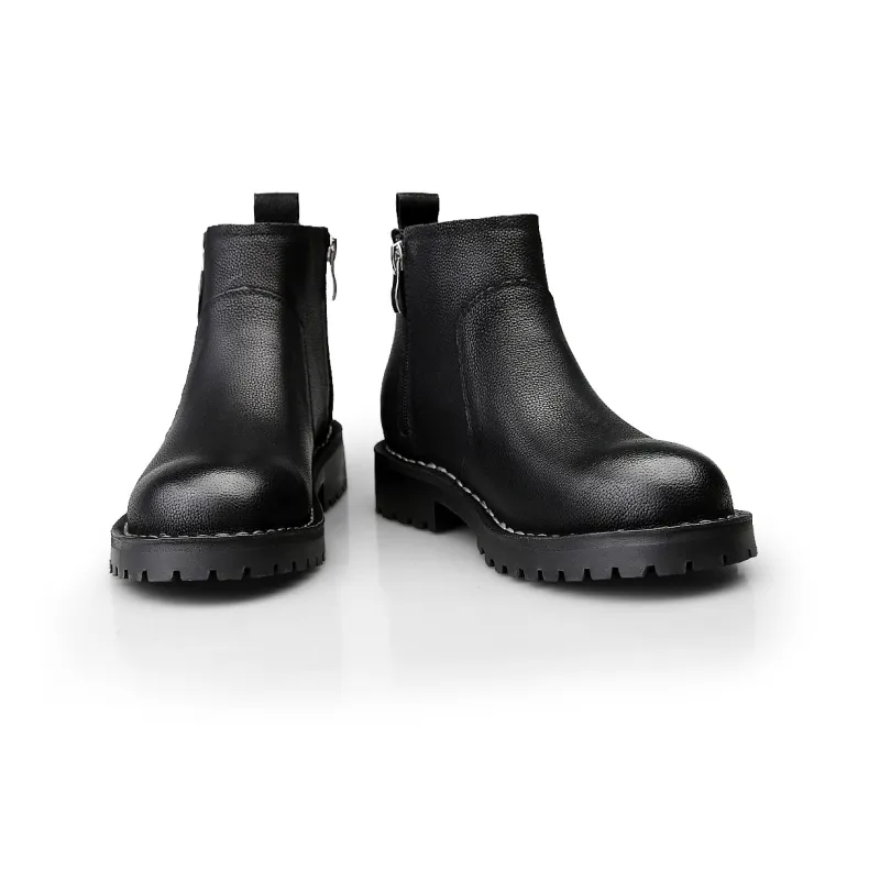 BECK Ankle Boots Men Black-4