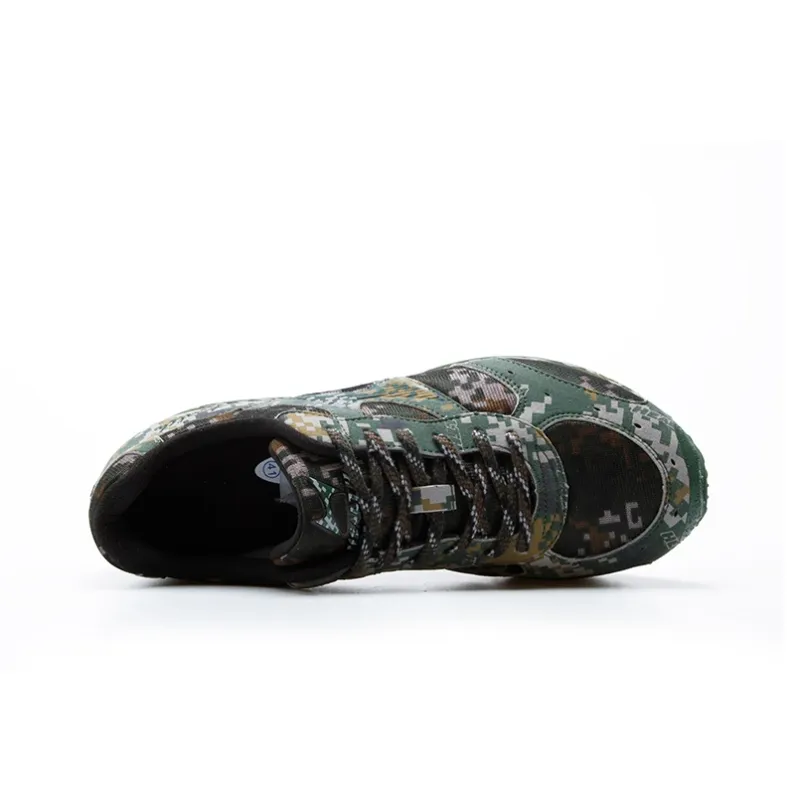 HEALTH Camouflage Low Top Training Shoes Unisex Digital Jungle Camouflage-3