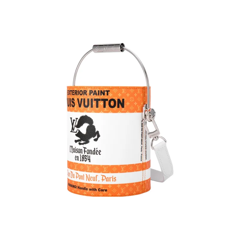 LOUIS VUITTON Lv Paint Can Orange-3