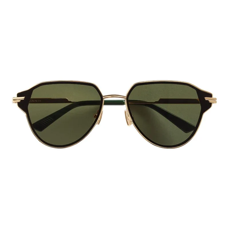 Bottega Veneta Aviator Frame Sunglasses-0