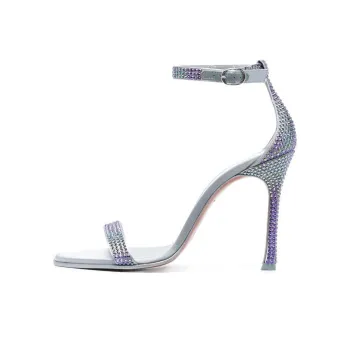 AMINA MUADDI One Strap Sandals Women's Gray