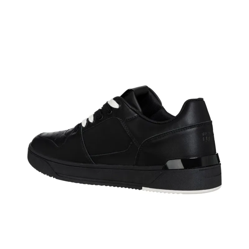 VERSACE JEANS Skateboard Shoes Men Low Top Black-2