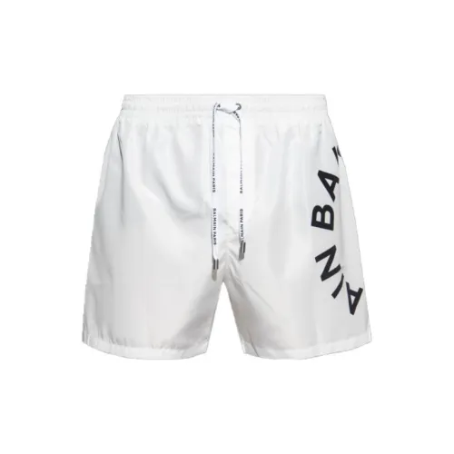 BALMAIN Swimming Shorts Men White