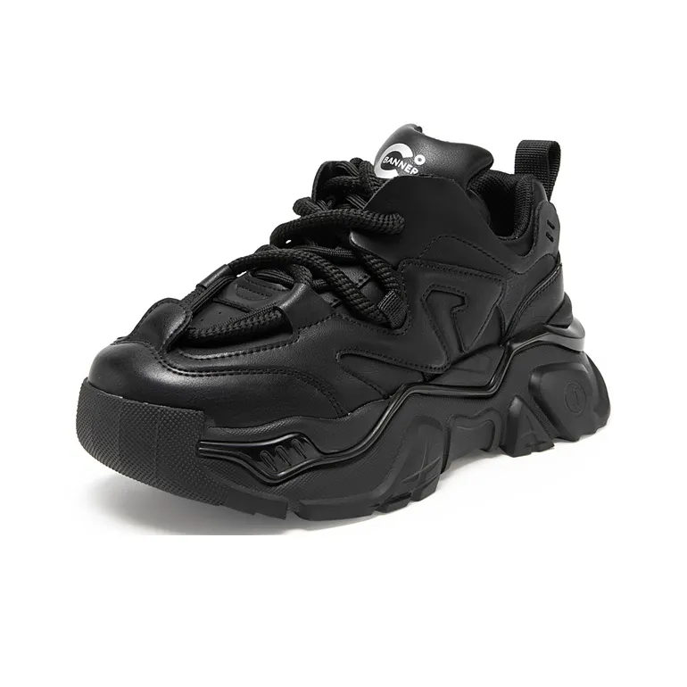 C°BANNER Lightweight Height Increasing Low-Top Chunky Sneakers 5cm Women's-8