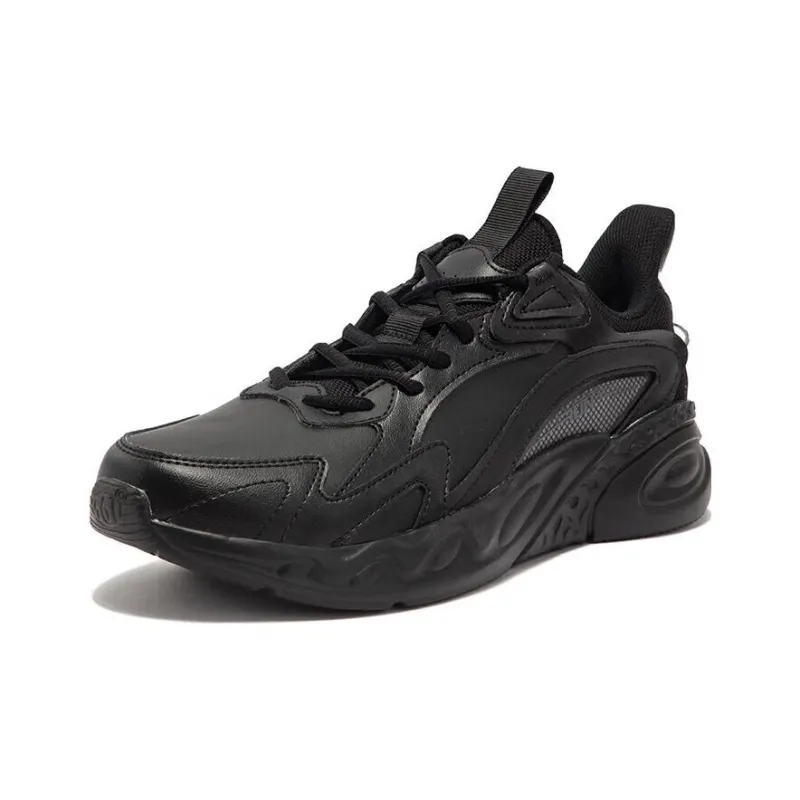 361° Low Top Running Shoes Men's Black-1