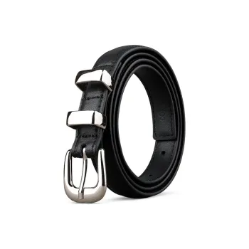 JEEP SPIRIT Vintage Luxury Advanced Feel Belt Pin Buckle Cow Leather Leather Belts Women's Width 1.9CM
