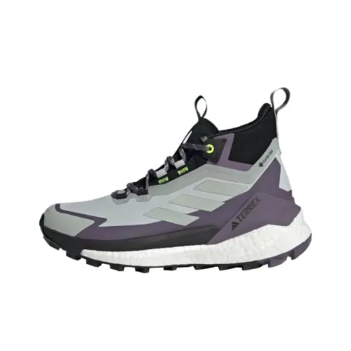 Adidas Terrex Free Hiker Gore-Tex 2.0 Wonder Silver Lucid Lemon Women's