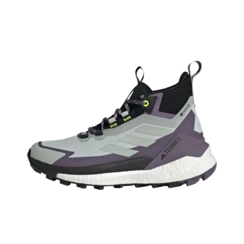 Adidas Terrex Free Hiker Gore Tex 2.0 Wonder Silver Lucid Lemon Women's-0