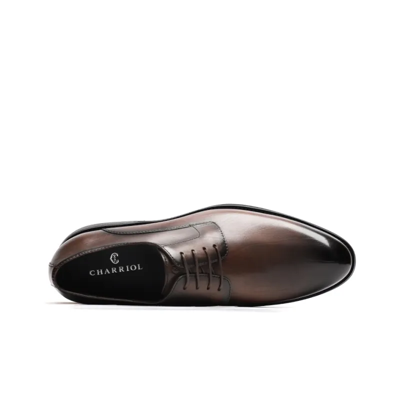 CHARRIOL Dress Shoes Men Low-Top Coffee-3