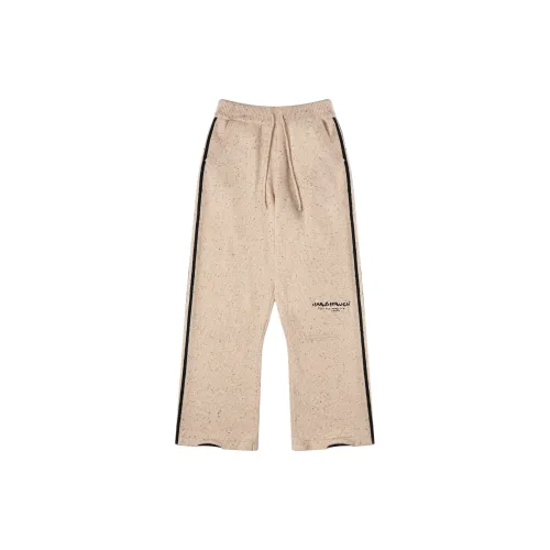 HARSH AND CRUEL Knitted Sweatpants Unisex Sand