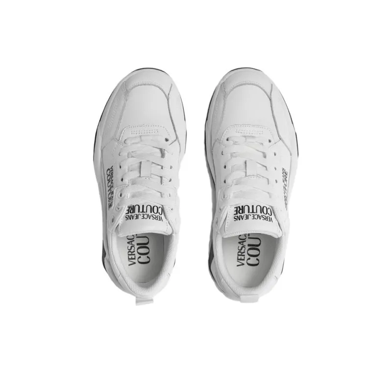 VERSACE JEANS Low Top Casual Shoes Women's Light Green-4