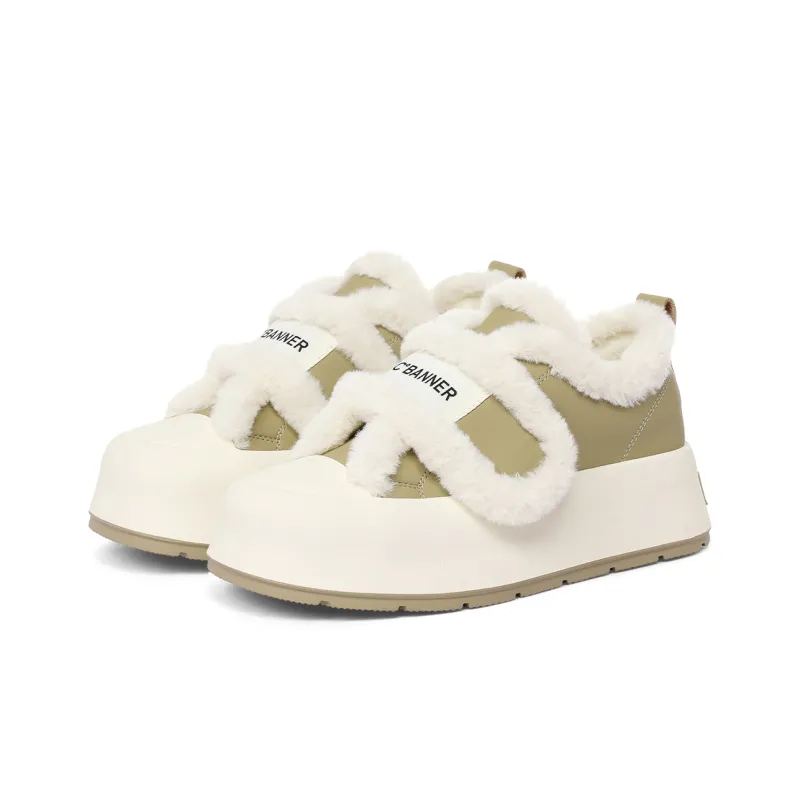 C°BANNER Hook-and-Loop Low-Top Casual Shoes Women's-13
