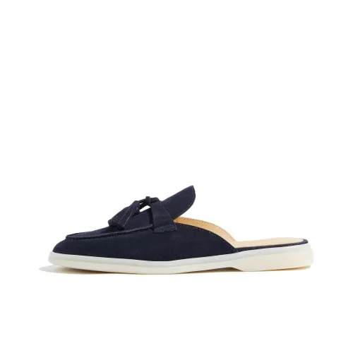 SCAROSSO Lucrezia Tassel Detailed Slip On Mules Women's