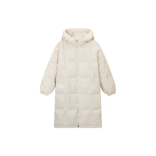 Udon House Puffer Jackets Women's White