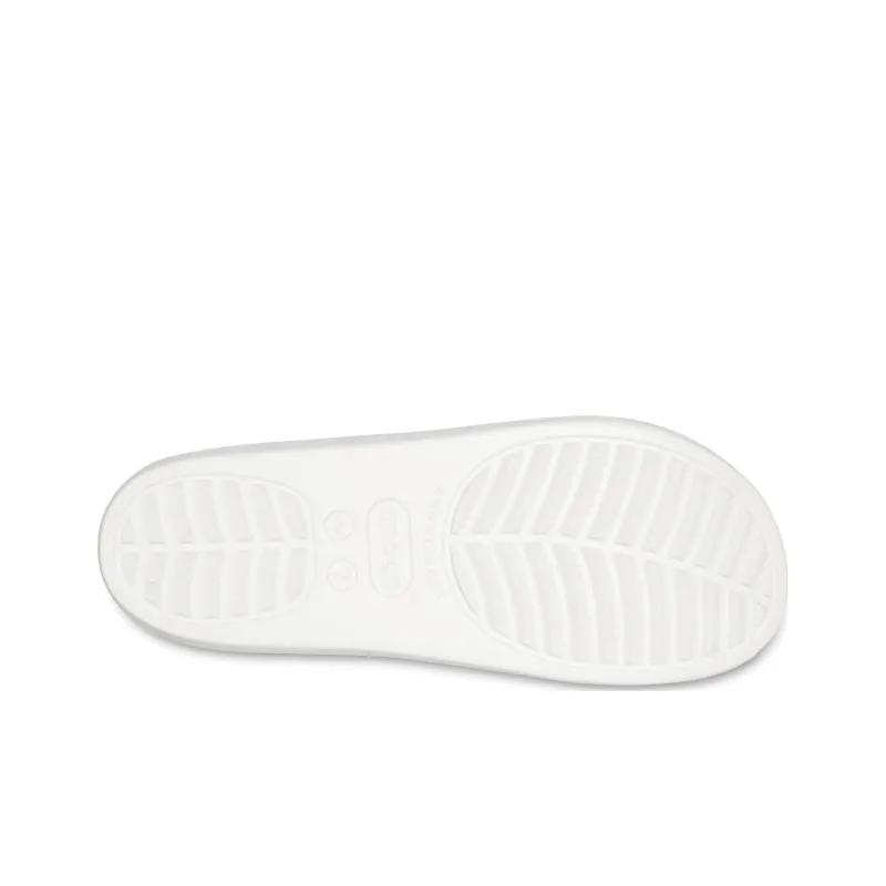 Crocs Baya Platform Sandals 'White' Women's-6