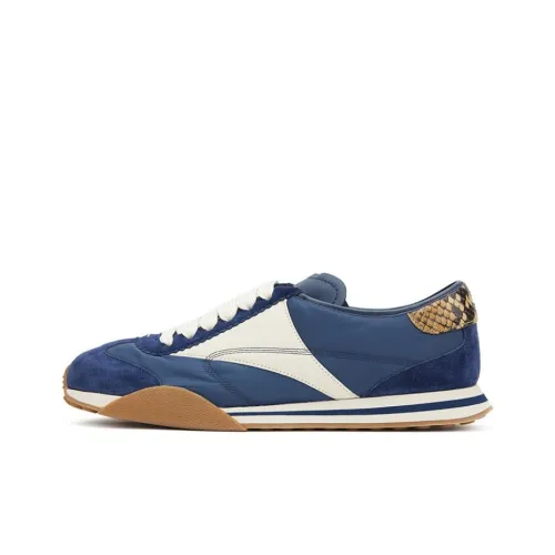 BALLY Sonney Panelled Suede Sneakers
