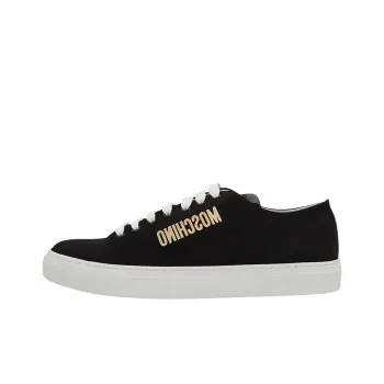 MOSCHINO Serena Low Top Stylish Skateboarding Shoes Men's Black