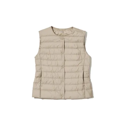 UNIQLO Tank Tops Women's Khaki