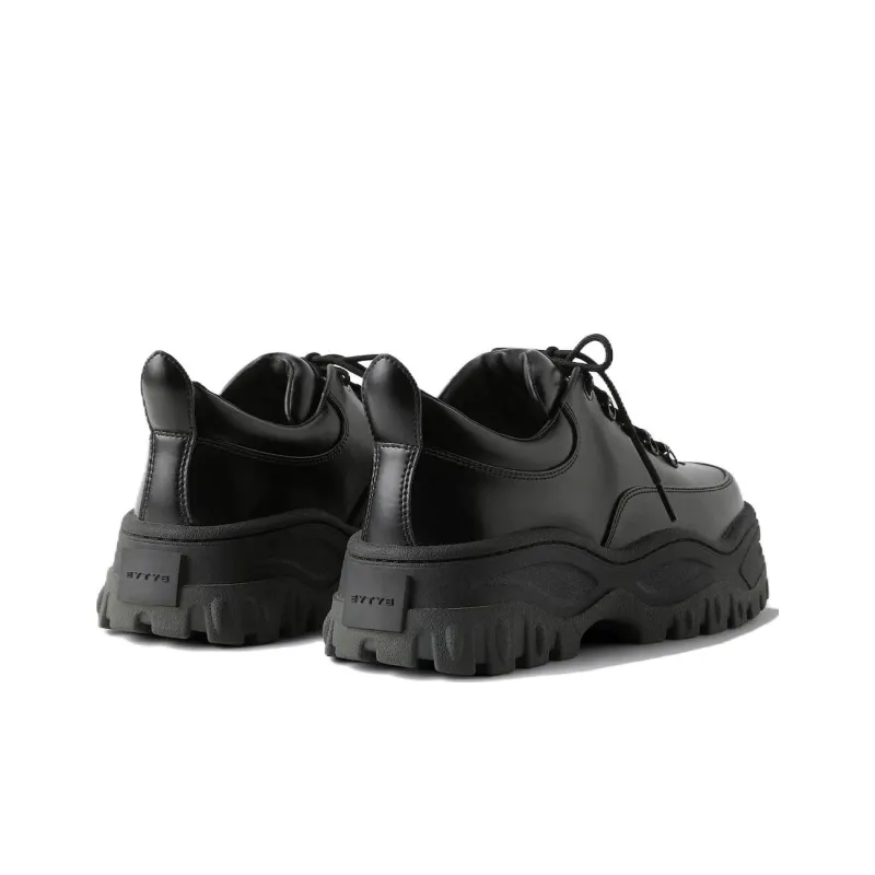 EYTYS Black Angel Lift Leather Platform Sneakers-3