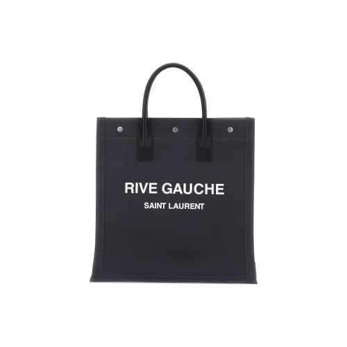 SAINT LAURENT Canvas With Cotton Tote Bag, Shopping Bag, Canvas Bag, Handbag Men's Marine Blue