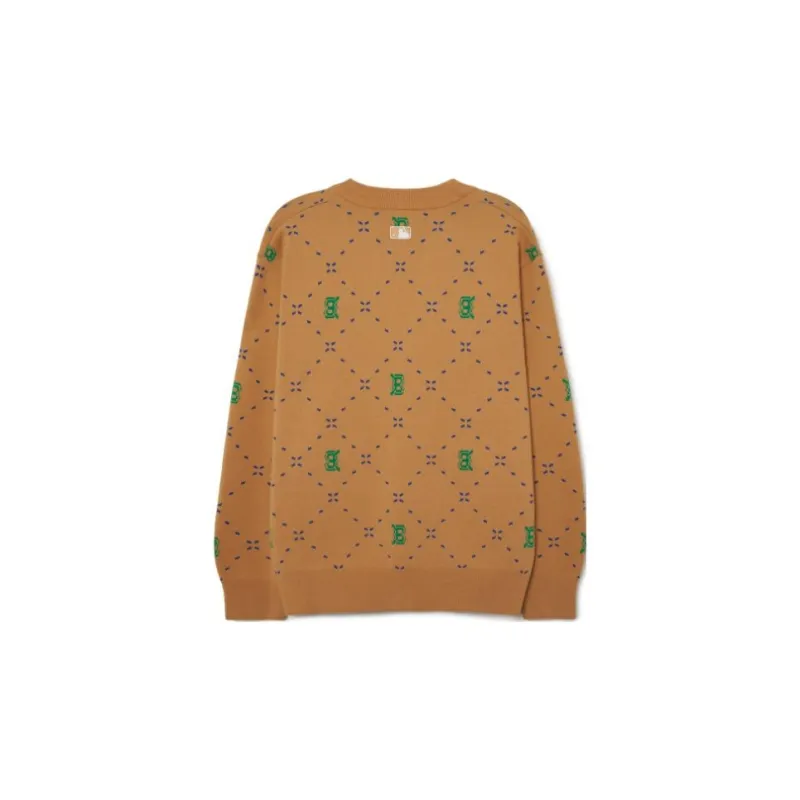 MLB Knitwear Unisex Sand Yellow-1