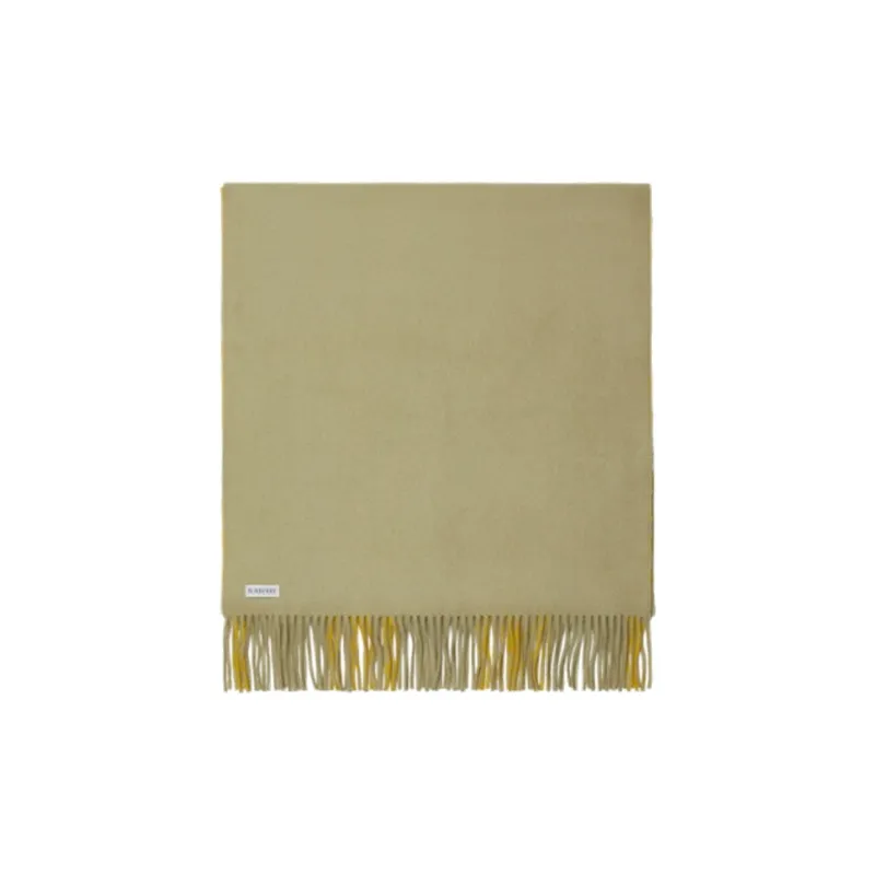 Burberry Checked Reversible Cashmere Scarf-2