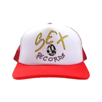 Chrome Hearts Matty Boy Sex Records Logo Trucker Hat