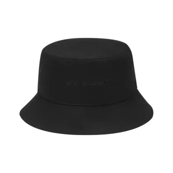 New Balance Bucket Hats Unisex Black