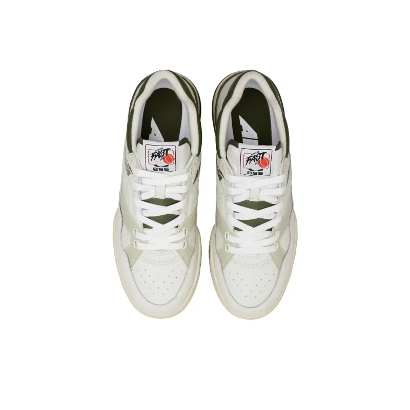 AVIA 855 Series Low Top Vintage Basketball Shoes Men's Olive Green-3