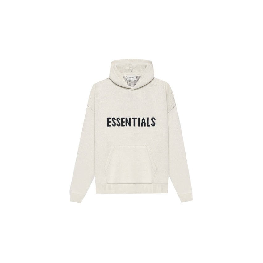 Size orders small Fear of God Essentials Hoodie oatmeal grey FW20