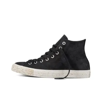 Converse Chuck Taylor All Star High Top Leather Trainers 'Black'
