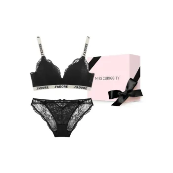 MISS CURIOSITY Underwear Set Women's Gift Box Set