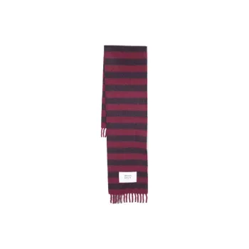Maison Kitsune Rugby Striped Scarf