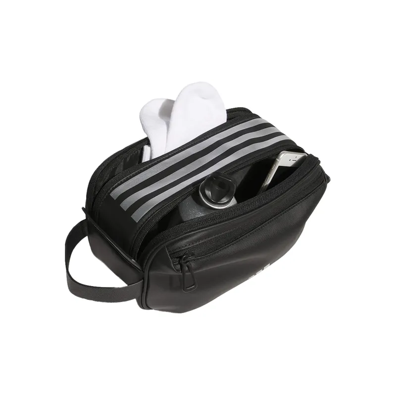 Adidas PU Polyurethane Faux Leather Clutch Regular Men's Black-3