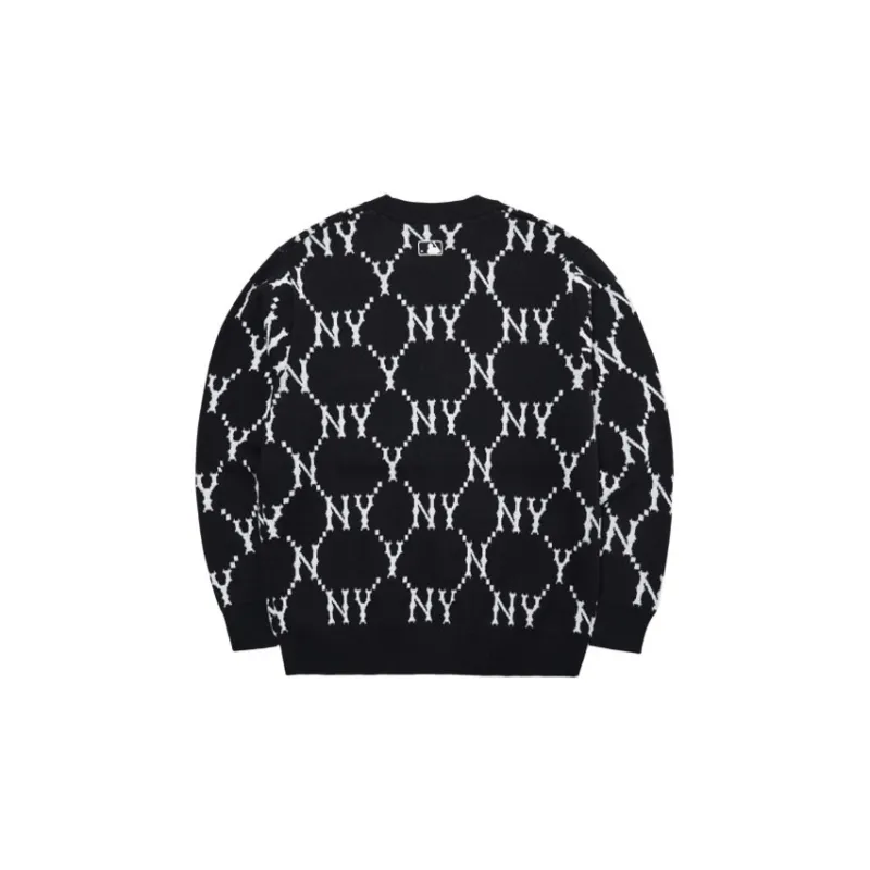 MLB Monogram Casual Style Unisex Street Style Logo Cardigans-1