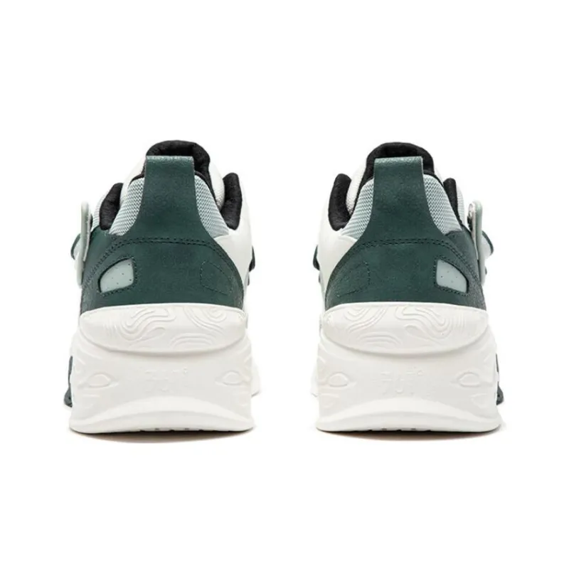 361° Fleece Lined, Thermal Slip Resistant Low Top Winter Padded Skateboard Shoes Men's Green-3