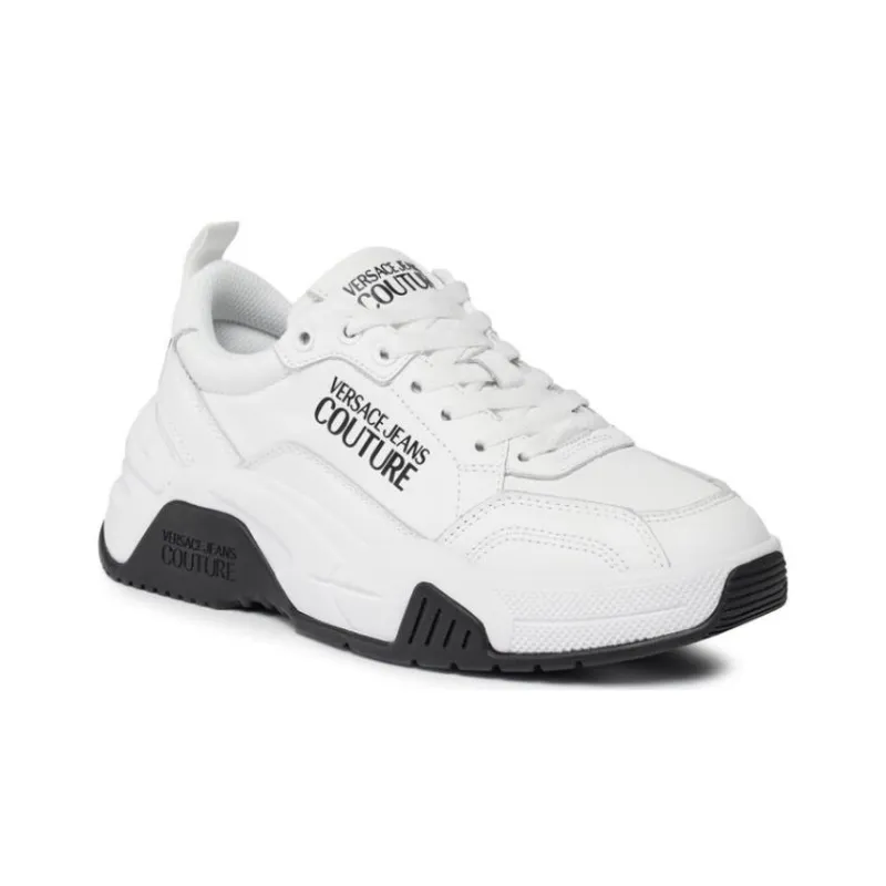 VERSACE JEANS Low Top Casual Shoes Women's Light Green-2