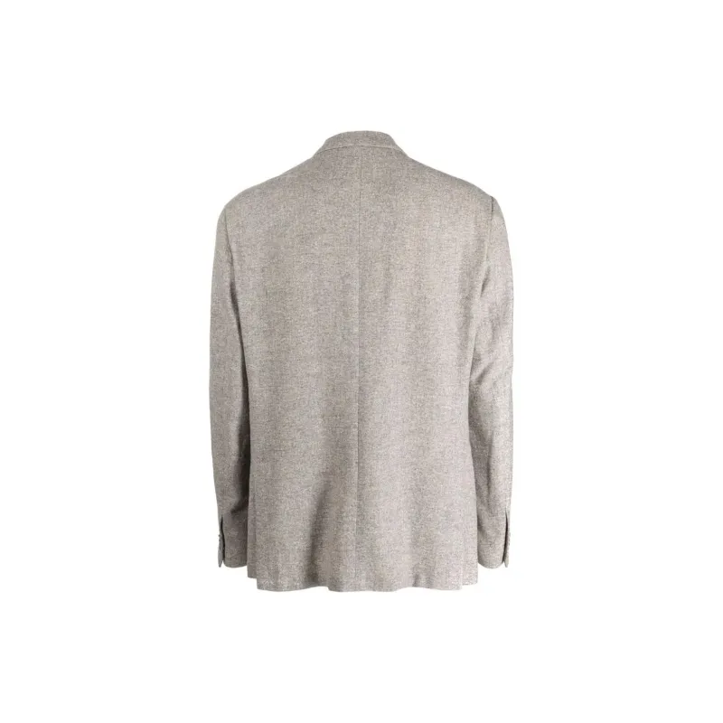 Corneliani Single breasted Virgin wool Blend Blazer-1