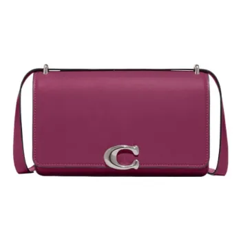 COACH Bandit Calfskin Crossbody Bag Shoulder Bag Women's Dark Plum