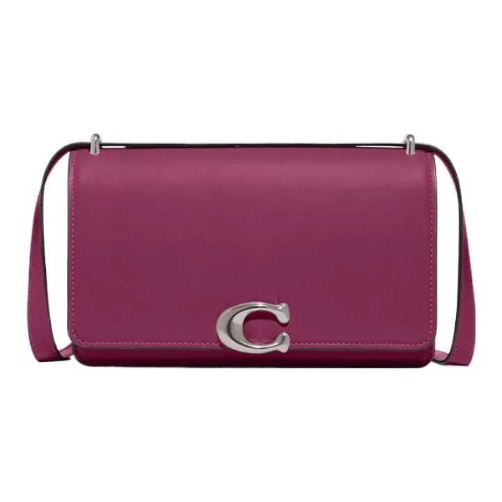 COACH Bandit Calfskin Crossbody Bag Shoulder Bag Women's Dark Plum-0