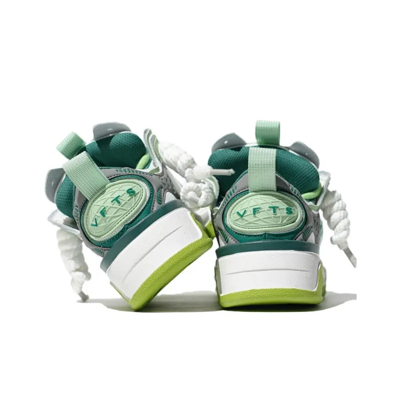 VFTS Fashion Puffy Shoes Coverage Warm Slip-Resistant Cushioning Wear-Resistant Balance Low-Top Skateboard Shoes Unisex-21