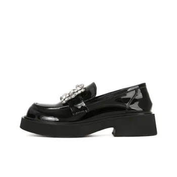 CHRISTINE SHEII Siu Siu Loafers 4cm Women's Black