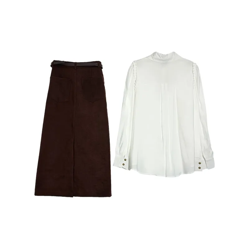 Icicofficial Two Piece Skirt Sets Women's-6