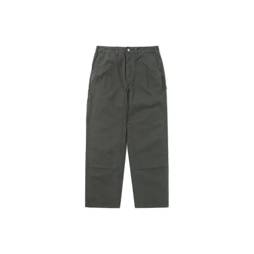 Thisisneverthat Casual Pants Unisex Olive Green