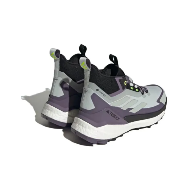 Adidas Terrex Free Hiker Gore Tex 2.0 Wonder Silver Lucid Lemon Women's-3