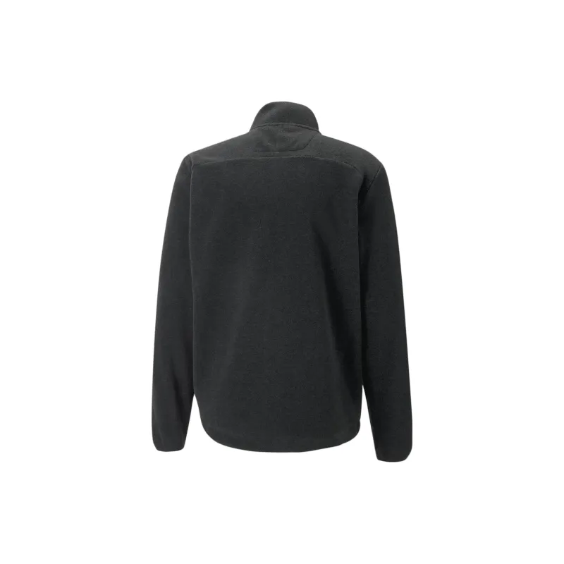 PUMA Seasons Jackets Men Black Mixed Silver-1