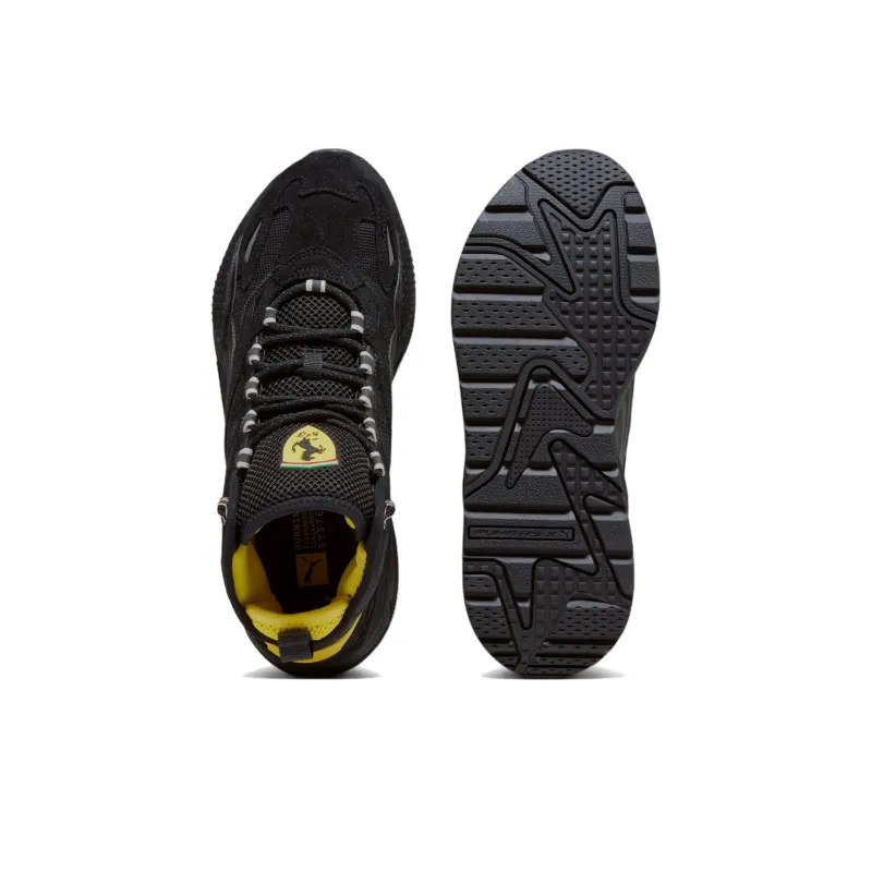 PUMA Scuderia Ferrari X RS X Mid 'Black Speed Yellow'-4